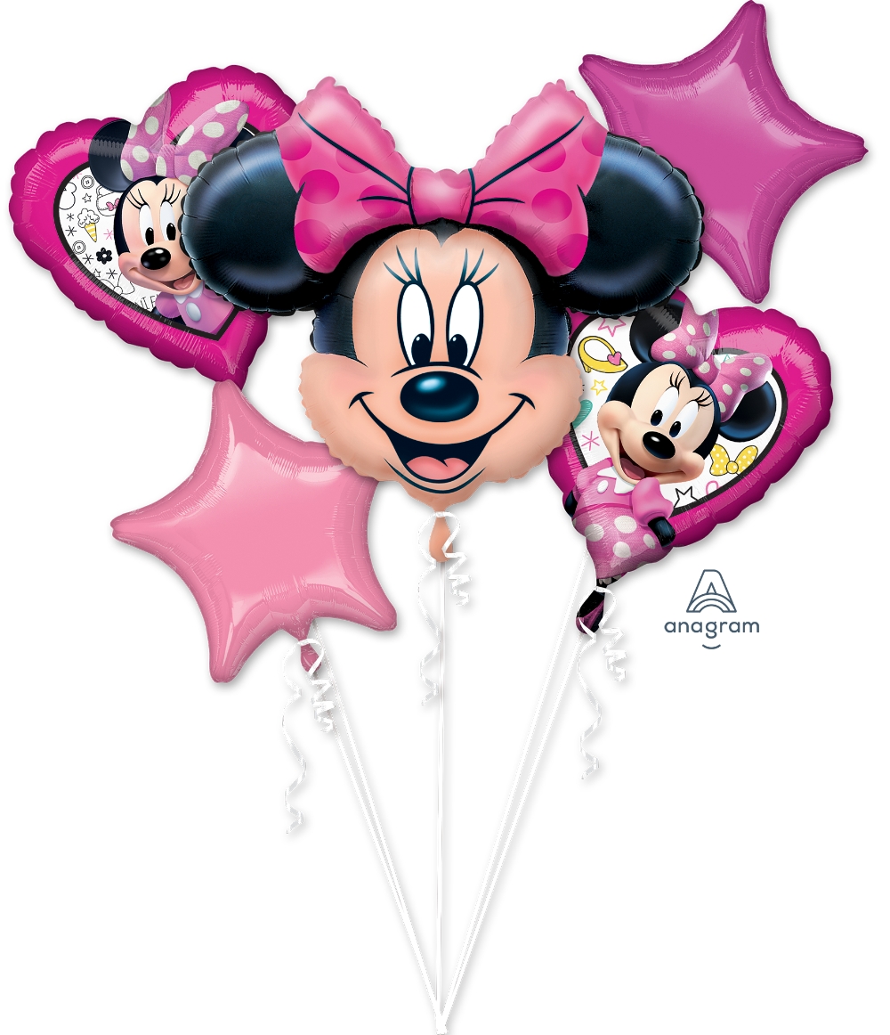 Fóliový balónek Minnie Mouse velký 69 x 53 cm